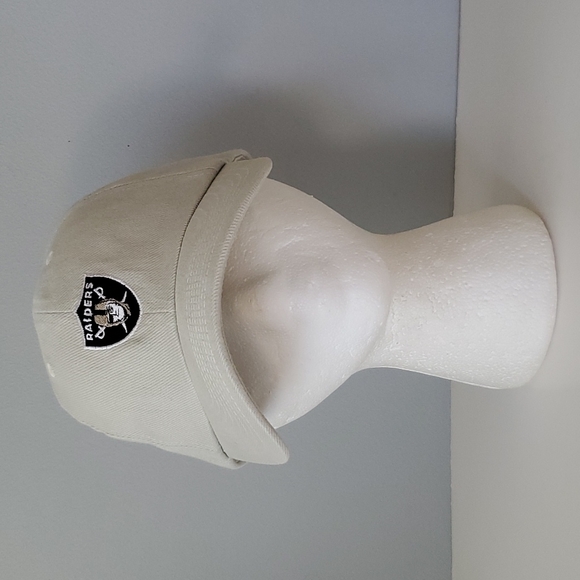 NFL Other - NFL Las Vegas Raiders Football Khaki Logo Adjustable Baseball Hat Cap Unisex